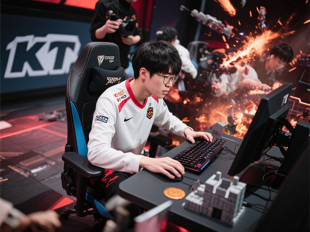 KT vs HLE次局集锦:Bdd小炮一人领先七千,KT扳平比分 这种经济差距的形成与Bdd出色的团战表现